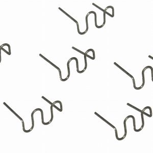 Plastiko suvirinimo segtukai, 500 vnt., 0,8 mm, KD10766 - Sodrinta.lt