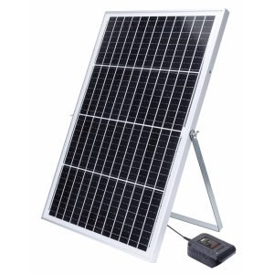 Daugiafunkcinis saulės panelės įkroviklis WORCRAFT akumuliatoriams 50W - Sodrinta.lt