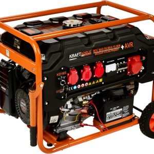 Benzininis trifazis elektros generatorius KD165 5500W 12/230V/380V - Sodrinta.lt