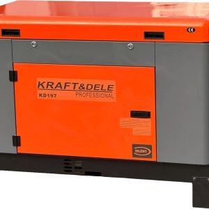 Vienfazis dyzelinis elektros generatorius 12/13kW Kraftdele KD197