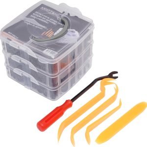 Automobilinių tvirtinimo elementų rinkinys 630vnt KD10612 - Sodrinta.lt